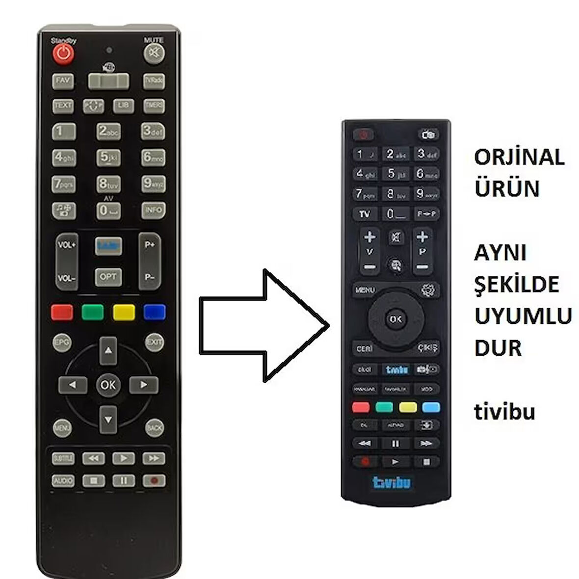Vestel Codebox Tivibu S7720 Uyumlu Kasalı Hd Kumanda
