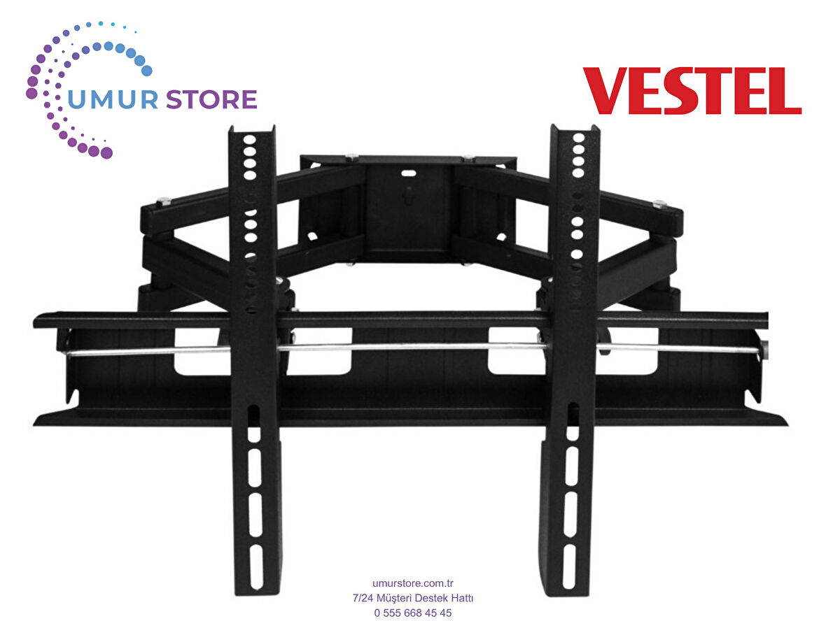 VESTEL 70u9600 4k Ultra Hd 70" Uydu Alıcılı Smart 42”- 55”- 65”- 75” inç Lcd Led Ekran Tv Hareketli Askı Aparatı