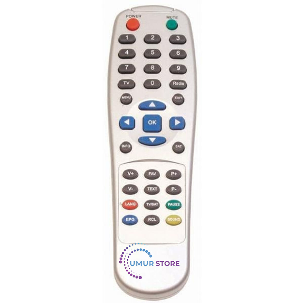 Botech 6400 CI — CA-9000 FTA Uydu Alıcı Kumandası