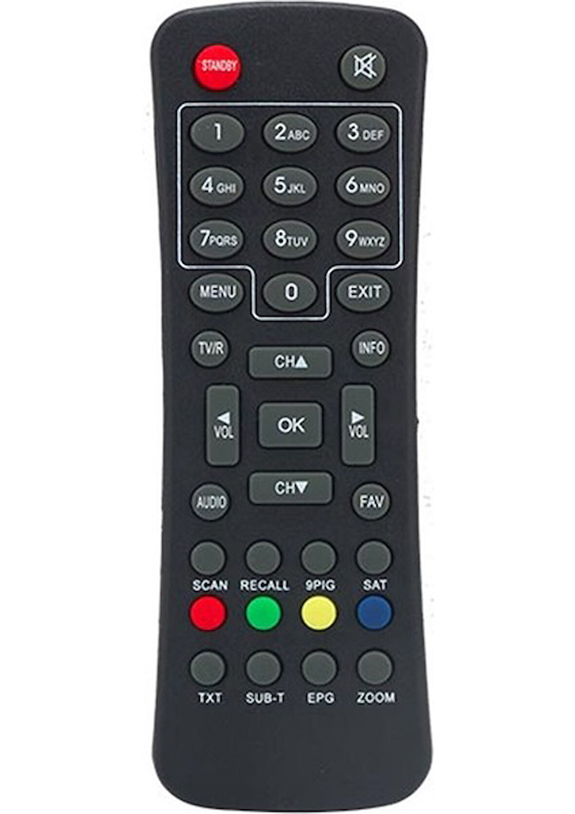 Amstrad Weko Kr Amstrad Mini Teletexli Uk (Büyük Kalıp) * Amstrad * Kawai * Citybox * Digipol Sd Kumanda (2303=18160) Kumanda