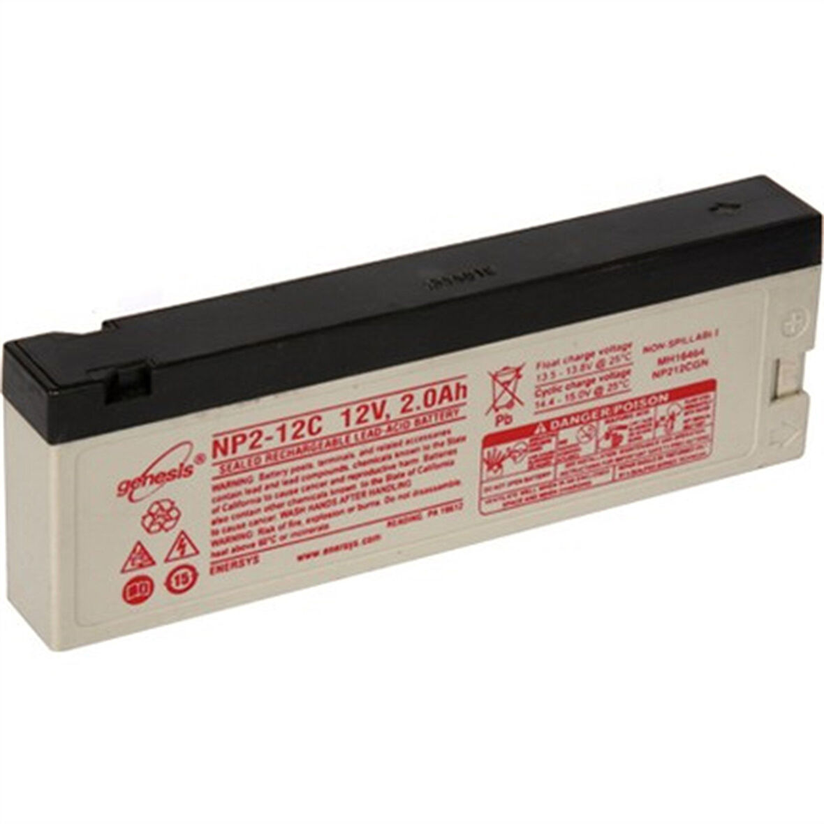 GENESIS 12 V C BLOC 12 V 2 AHM AKÜ