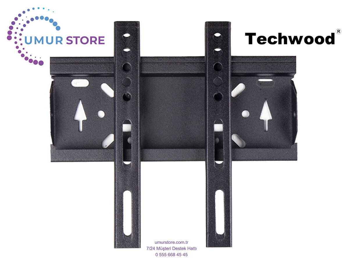 Techwood 43TEC900 43'' 4K UHD 19”- 43” inç Lcd Led Ekran Tv Sabit Askı Aparatı