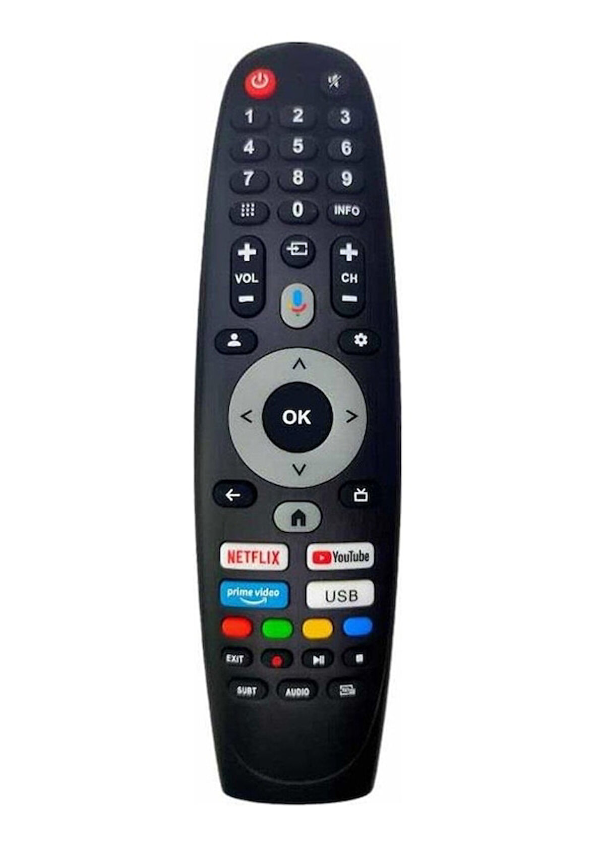 Onvo Google Tv Kumanda-mikrofonlu