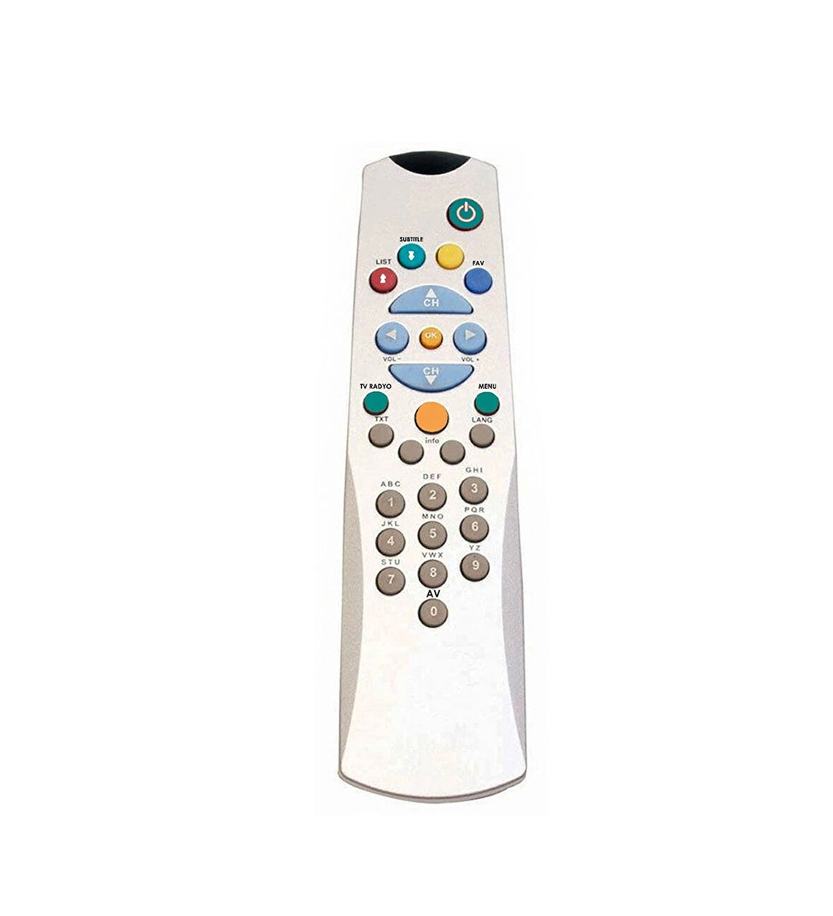 VESTEL 3001-5001 DIGITURK GUIDE uydu kumandası