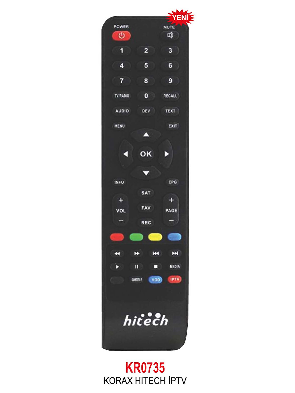 HITECH İPTV UYDU KUMANDA