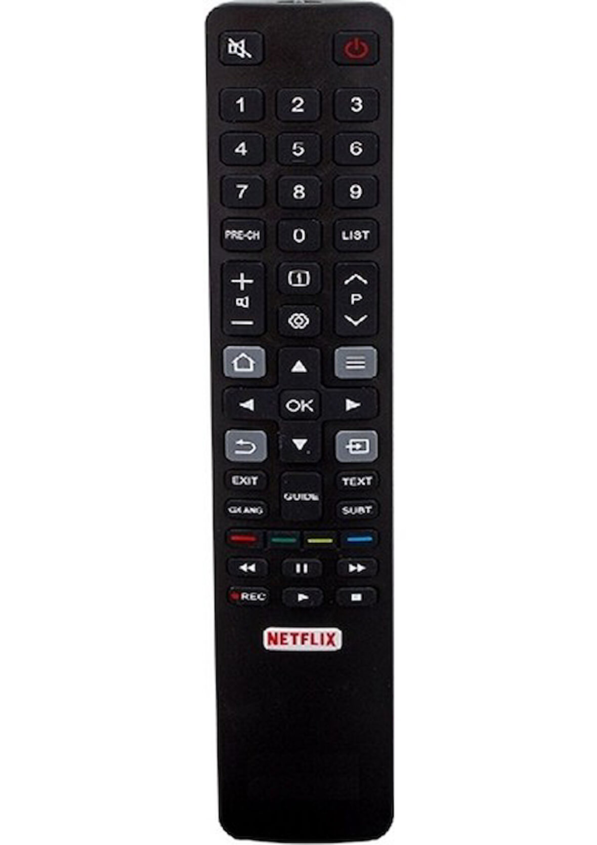 TCL RM-L1508 Tcl Smart Tv Tcl Akıllı Kumanda (Tüm Tcl LCD Tv Lerle Uyumludur.)