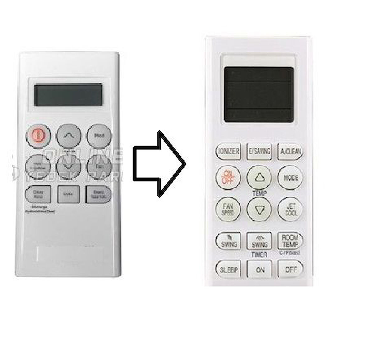 ALTUS KLİMA KUMANDASI