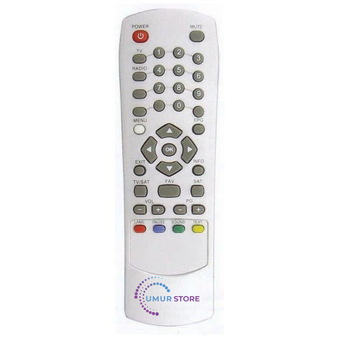 Botech 9500 Uydu Alıcı Kumandası