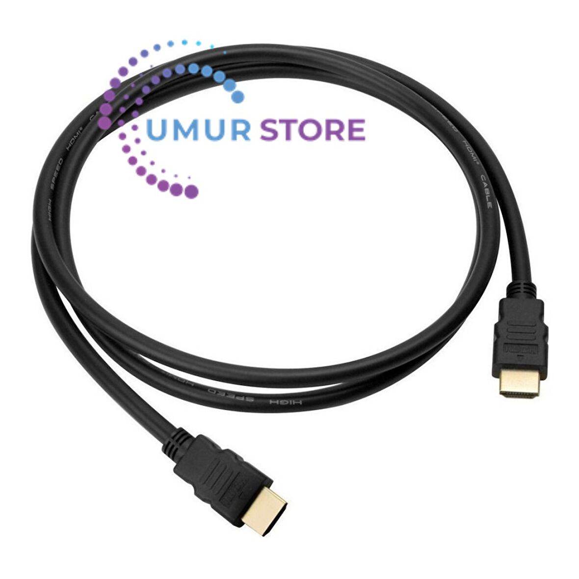 Full Hd Altın Başlıklı HDMI Kablo 1.5m