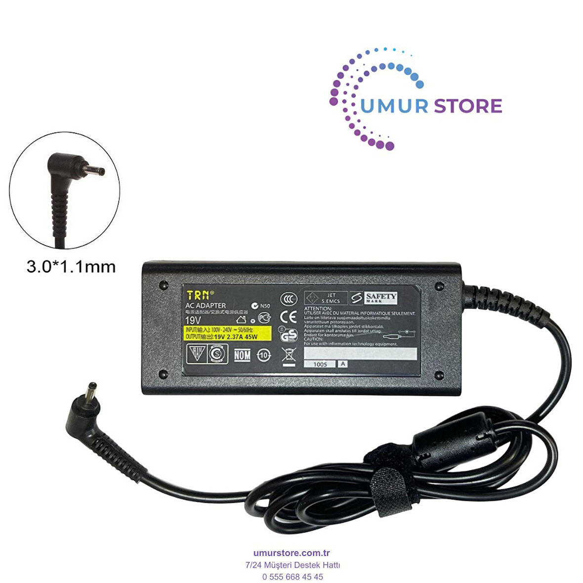 Acer Aspire 5 A515-56G-51R8 Notebook Adaptörü