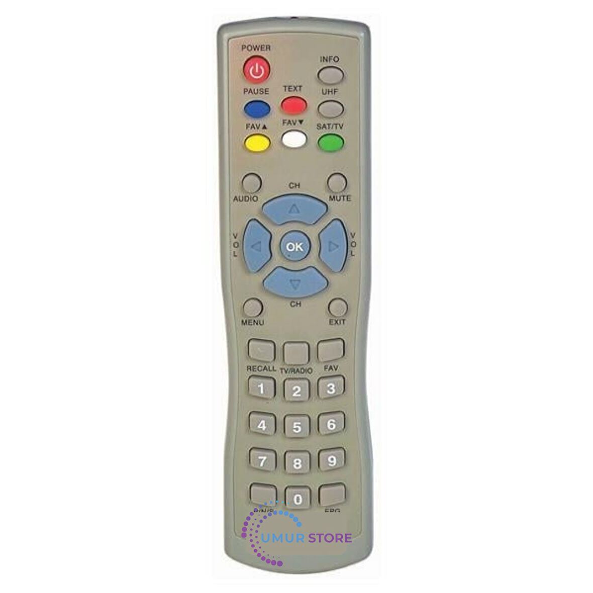 Asahi 10100 Uydu Alıcı Kumandası