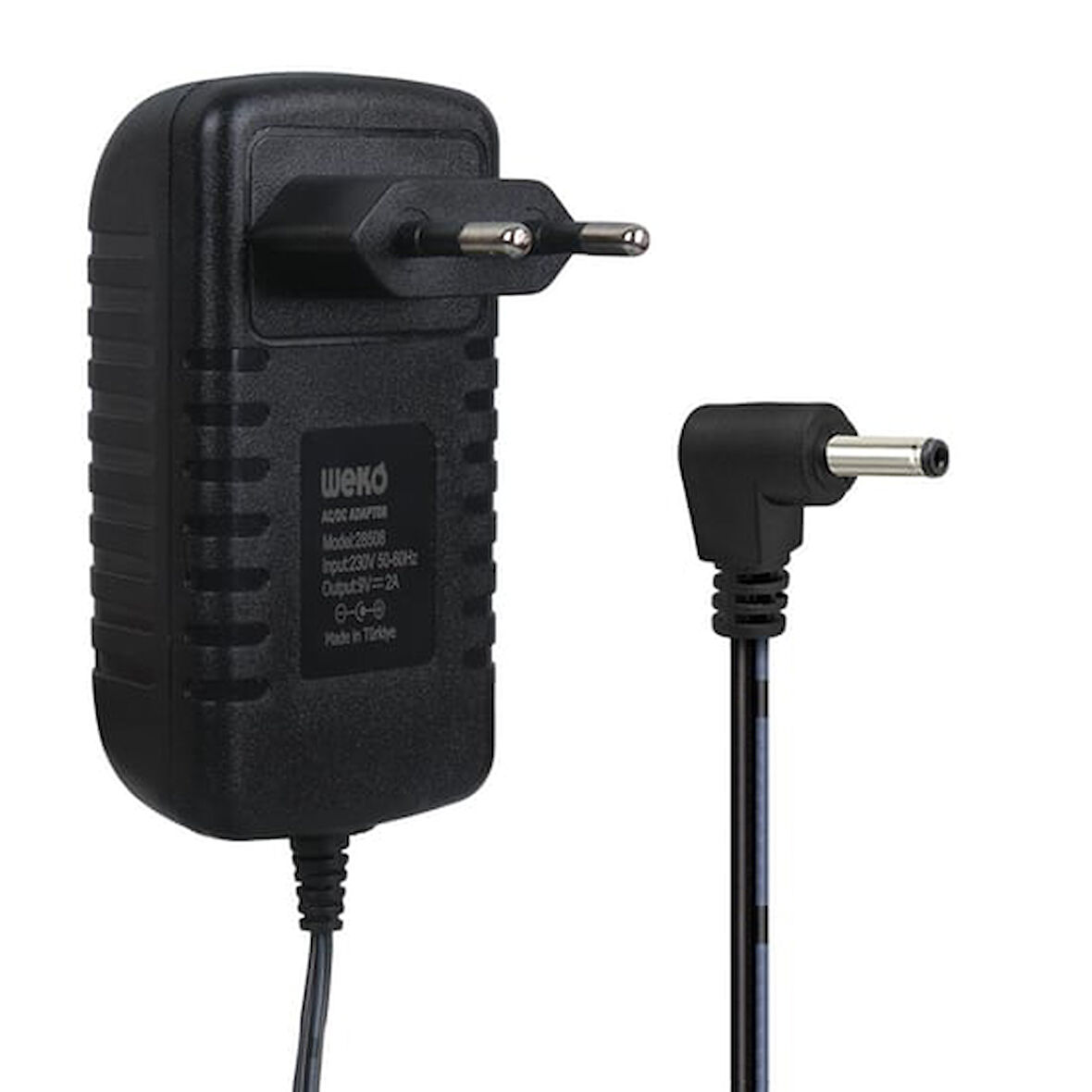 9 Volt - 2 Amper 3.5*1.35 Mm Uçlu Yerli Üretim Priz Tipi Adaptör