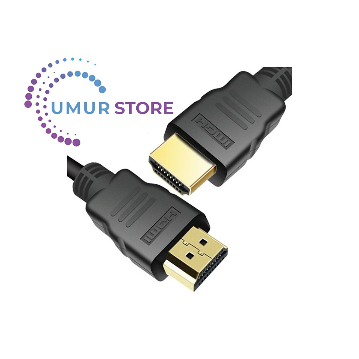 HDMI Kablo Altın Uçlu 4K/3D UHD 0.5 mt