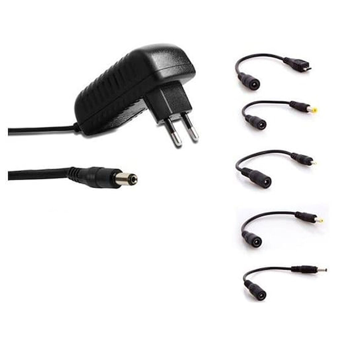 Tablet Pc Adaptörü 12V 2A 5 Uçlu Universal