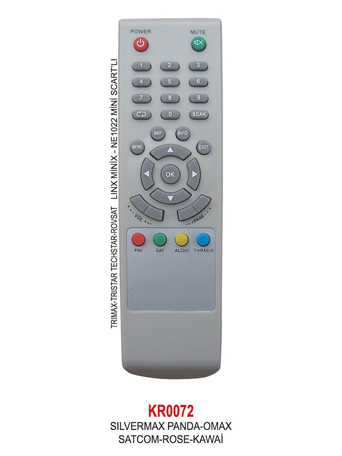 KAWAİ MİNİ SCART’LI UYDU KUMANDA