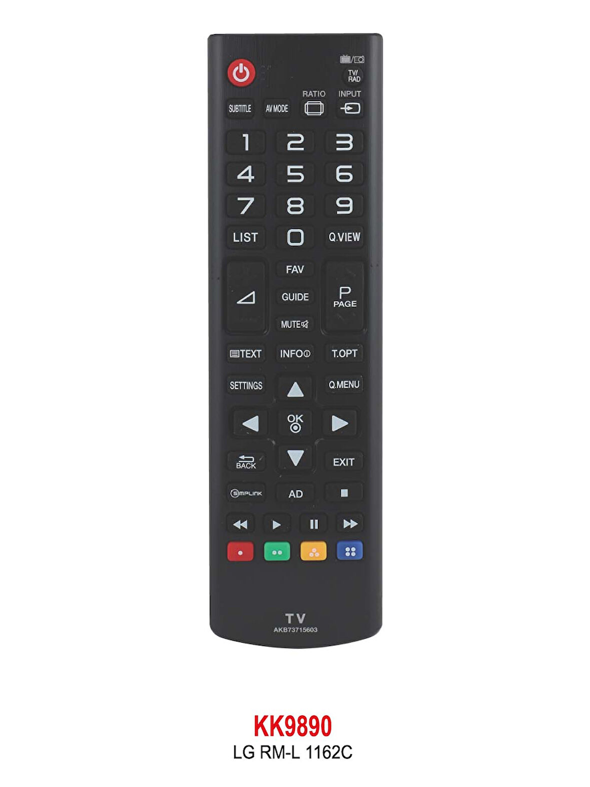 LG RM-L 1162C LCD  KUMANDA