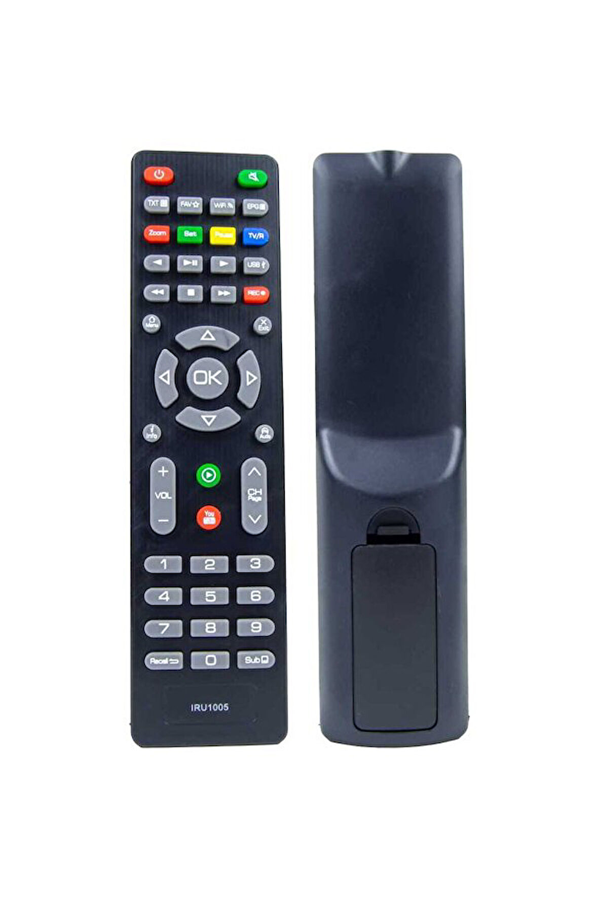 Globex GLB-9500 -20000 YOUTUBE TUŞLU MİNİ HD UYDU KUMANDA