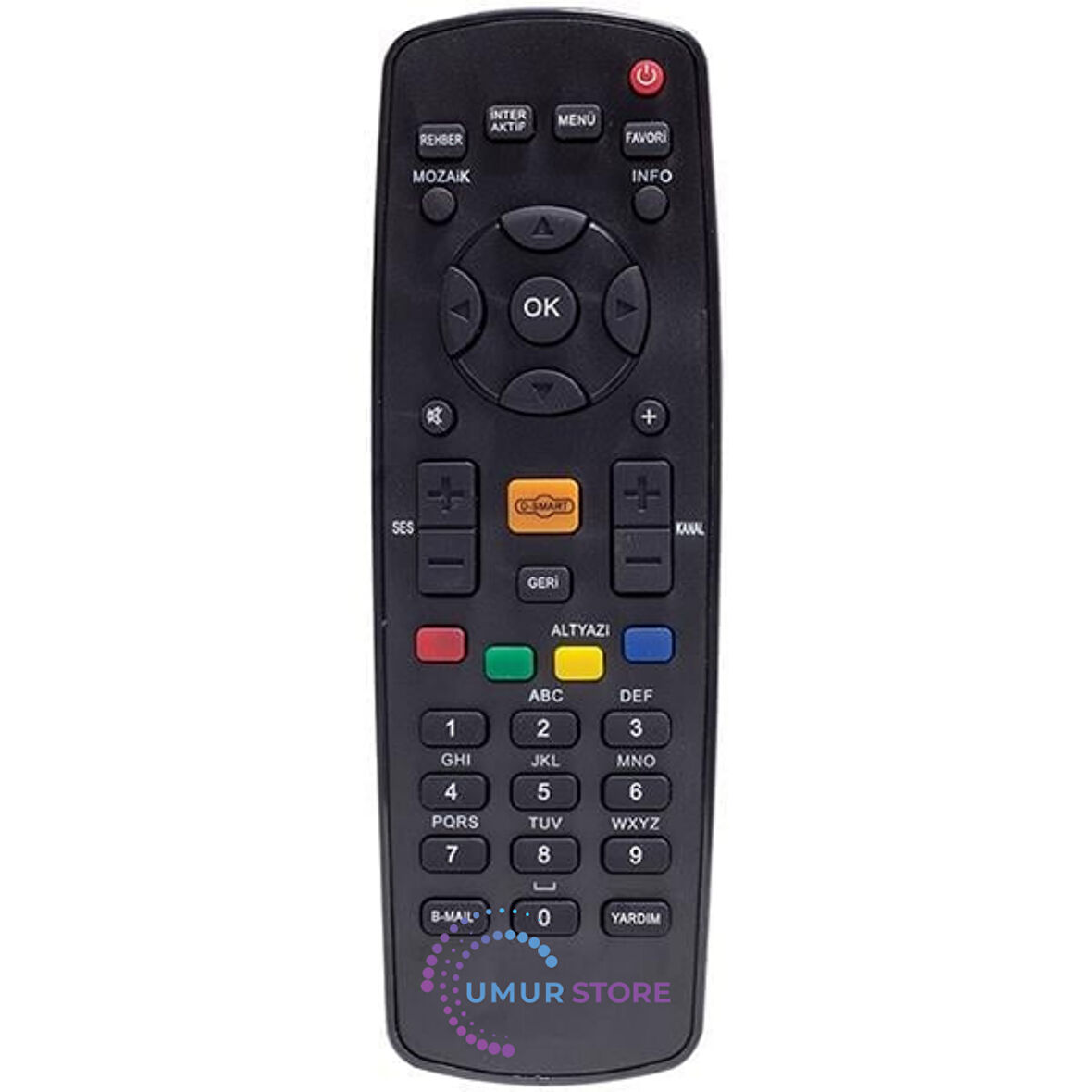 Botech 710 Uydu Alıcı Kumandası