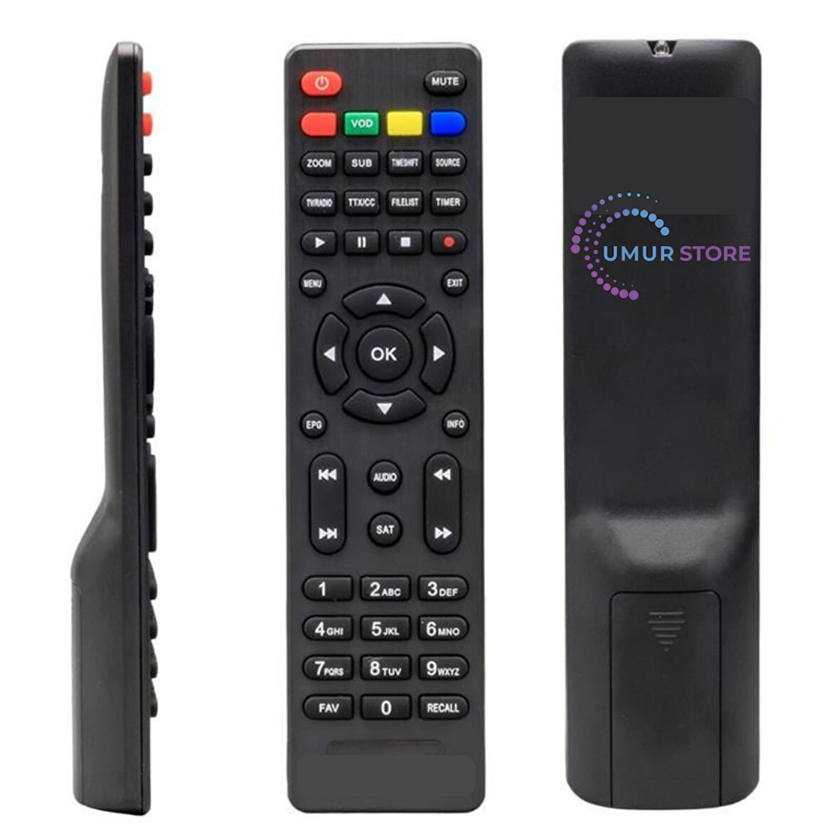 Uyumlu Kamosonic 1512 Uydu Alıcı Kumandası