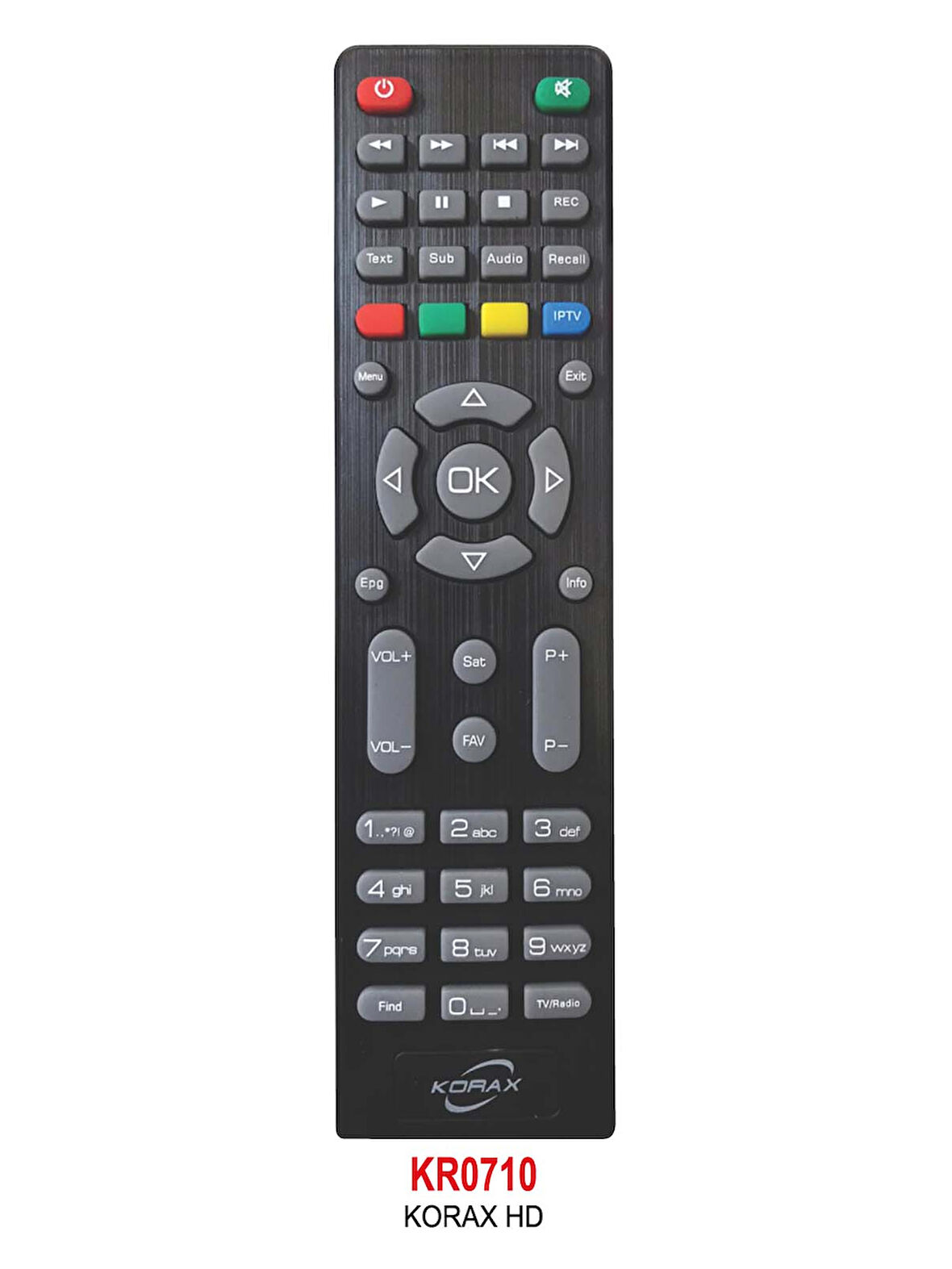 KORAX HD UYDU  KUMANDA