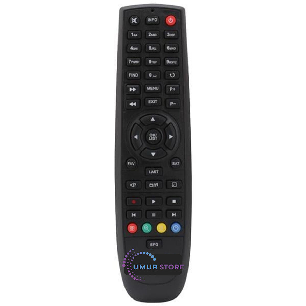 Mersat Handy Uydu Alıcı Kumandası