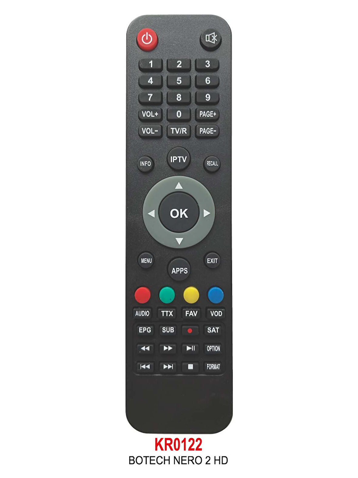 BOTECH NERO 2 HD UYDU KUMANDA