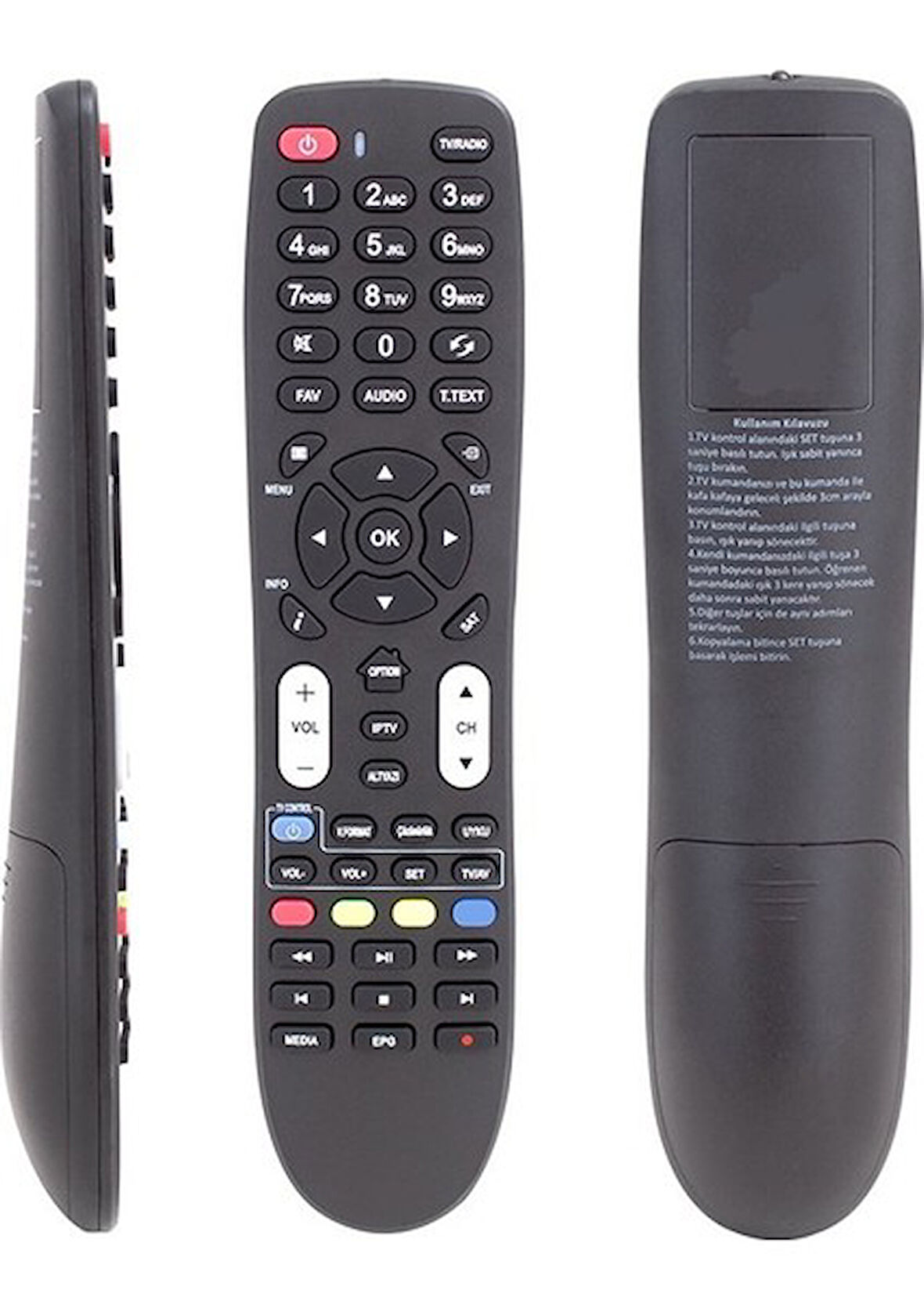 Uyumlu Sungate Titan Iptv Hd Uydu Alıcı Kumandası