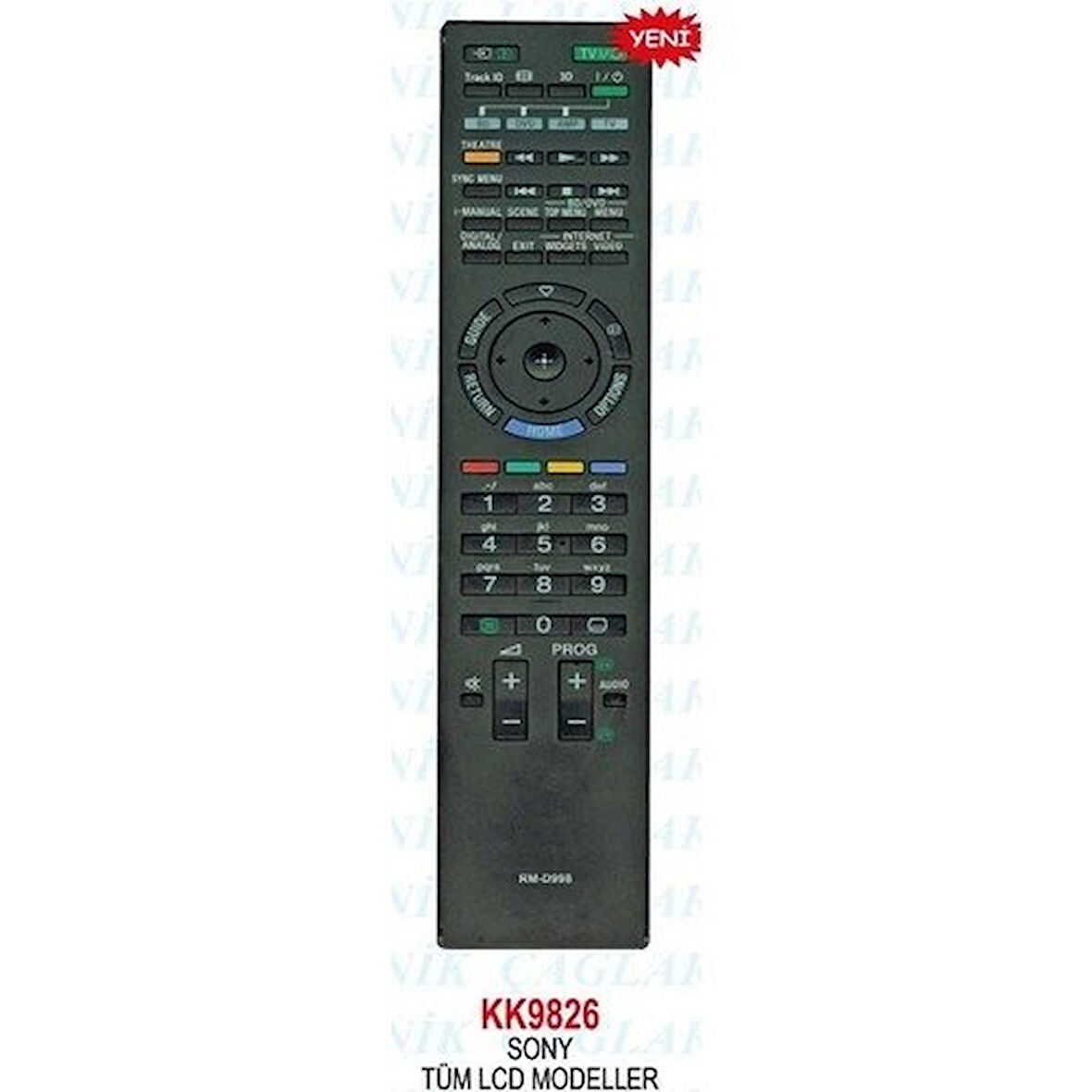 Sony Lcd-Led Tv Kumandası Rm-D998