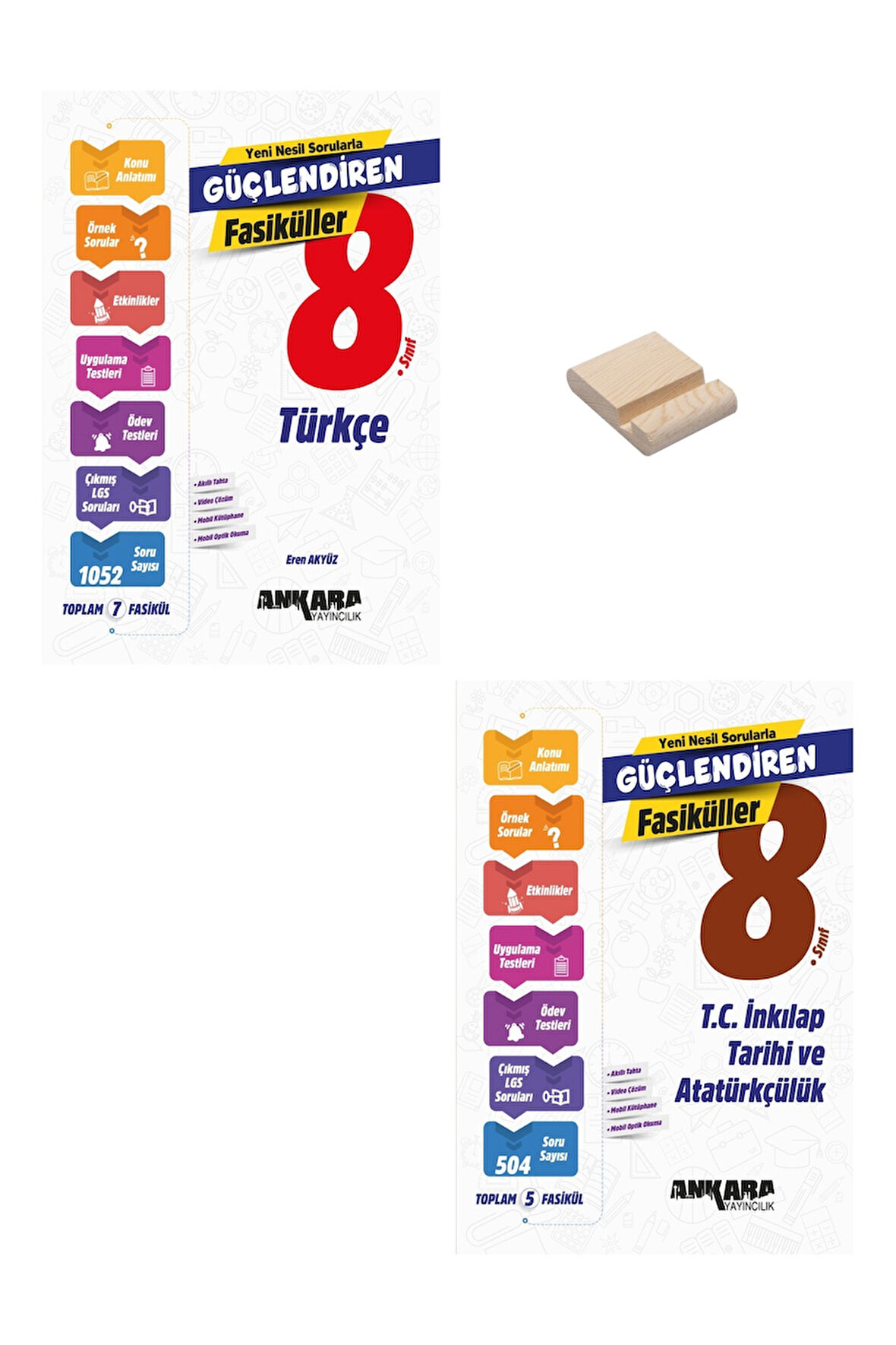 LGS 8. Sınıf Güçlendiren Türkçe ve Fen Bilimleri Fasikülleri