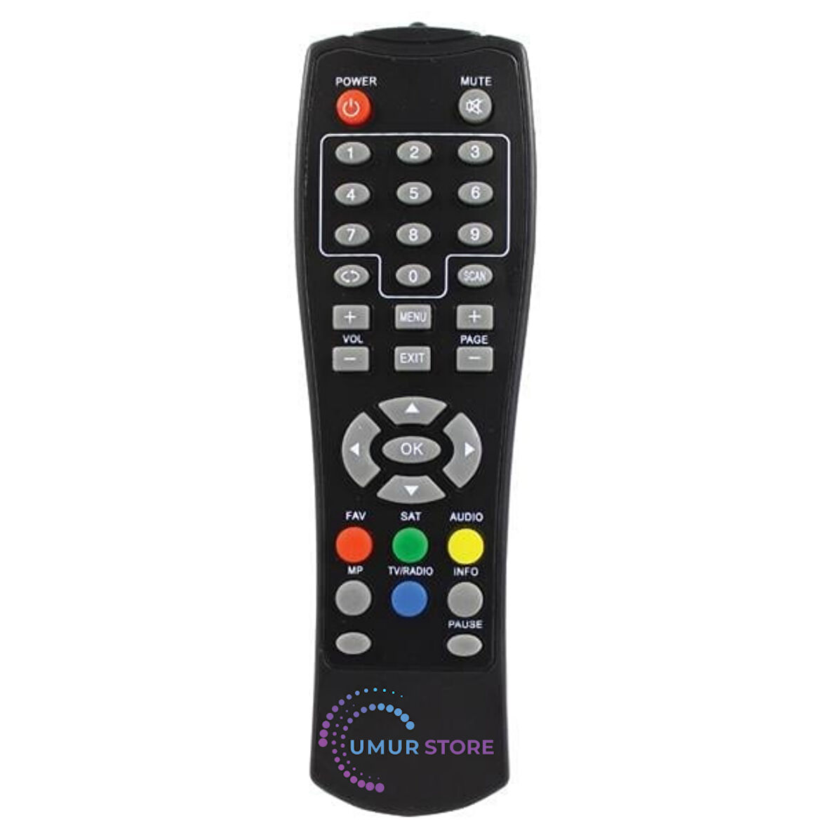 Samux MNX 2000 FTA Uydu Kumandası