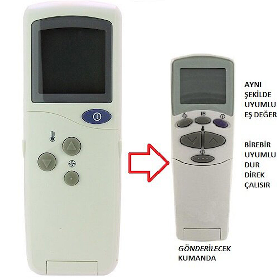 ARÇELİK Klima Kumandası – Eşdeğer