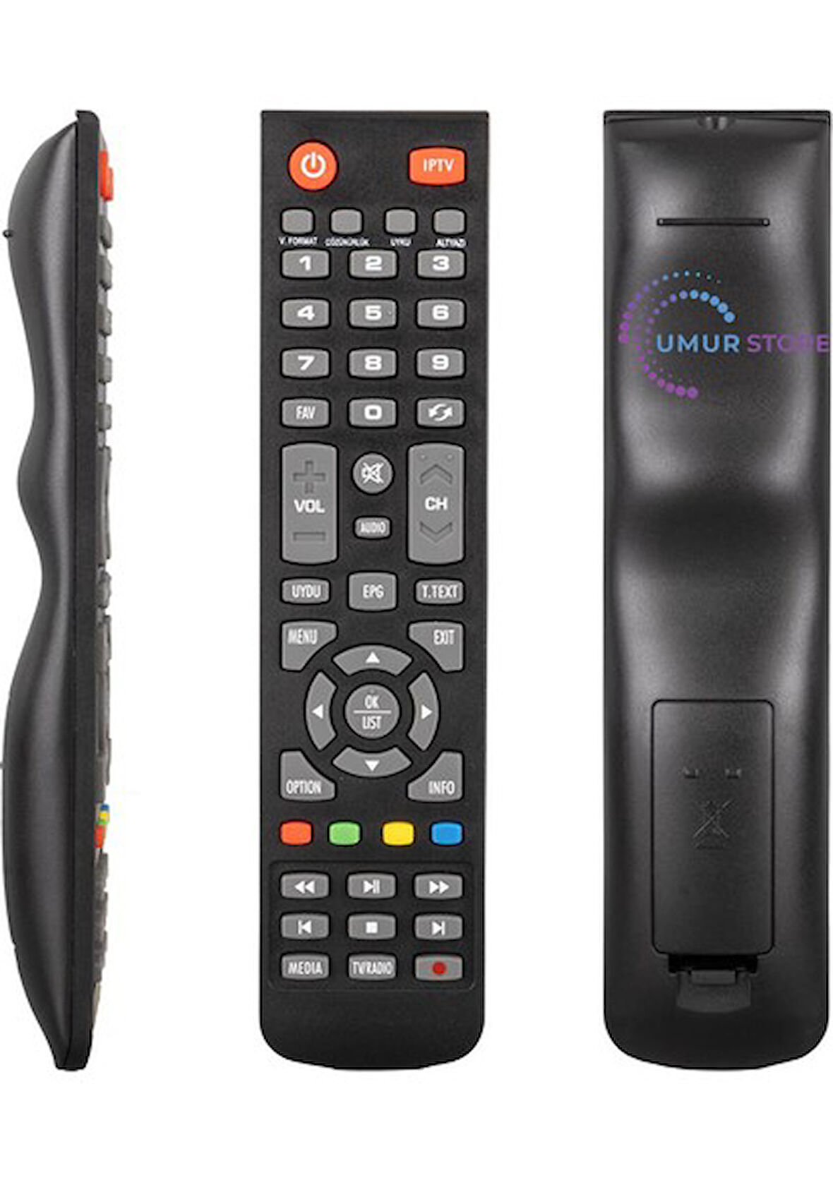 Korax Hitech Vipbox Ufo Uydu Alıcı Kumandası