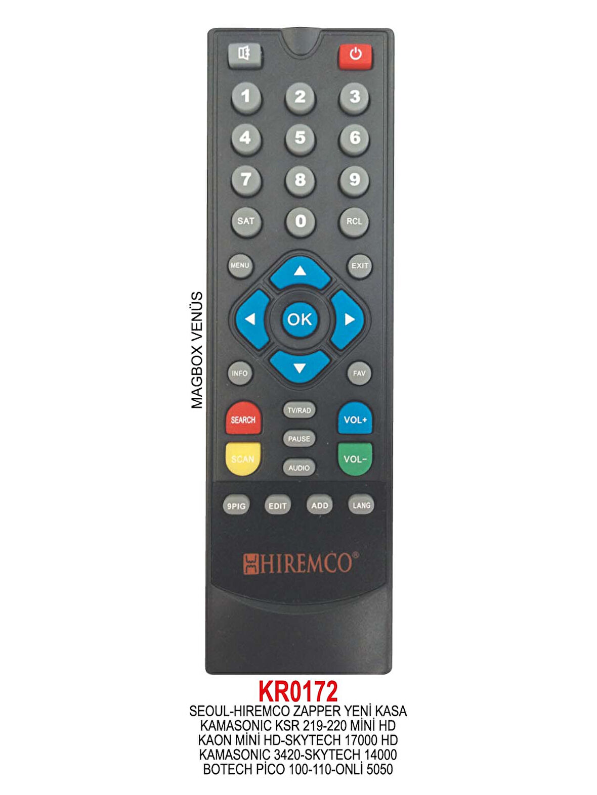 SKYTECH 17000 HD  MİNİ UYDU KUMANDASI