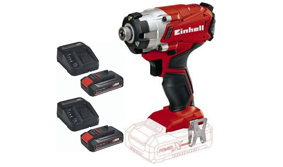 Einhell TE-CI 18/1 Li - Çift Akülü 4 Ah Darbeli Vidalama