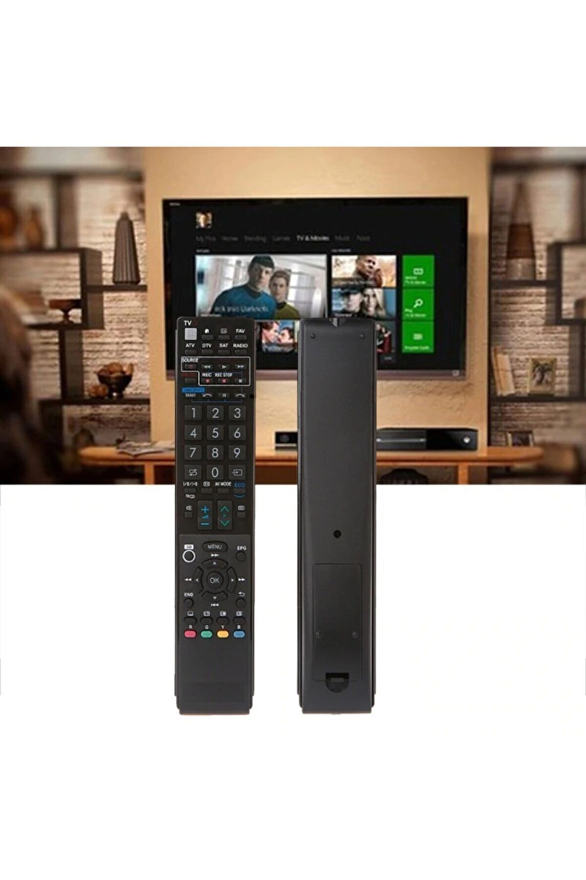 Uyumlu SHARP Aquos Gb067wjsa Lcd Led Tv Kumandası