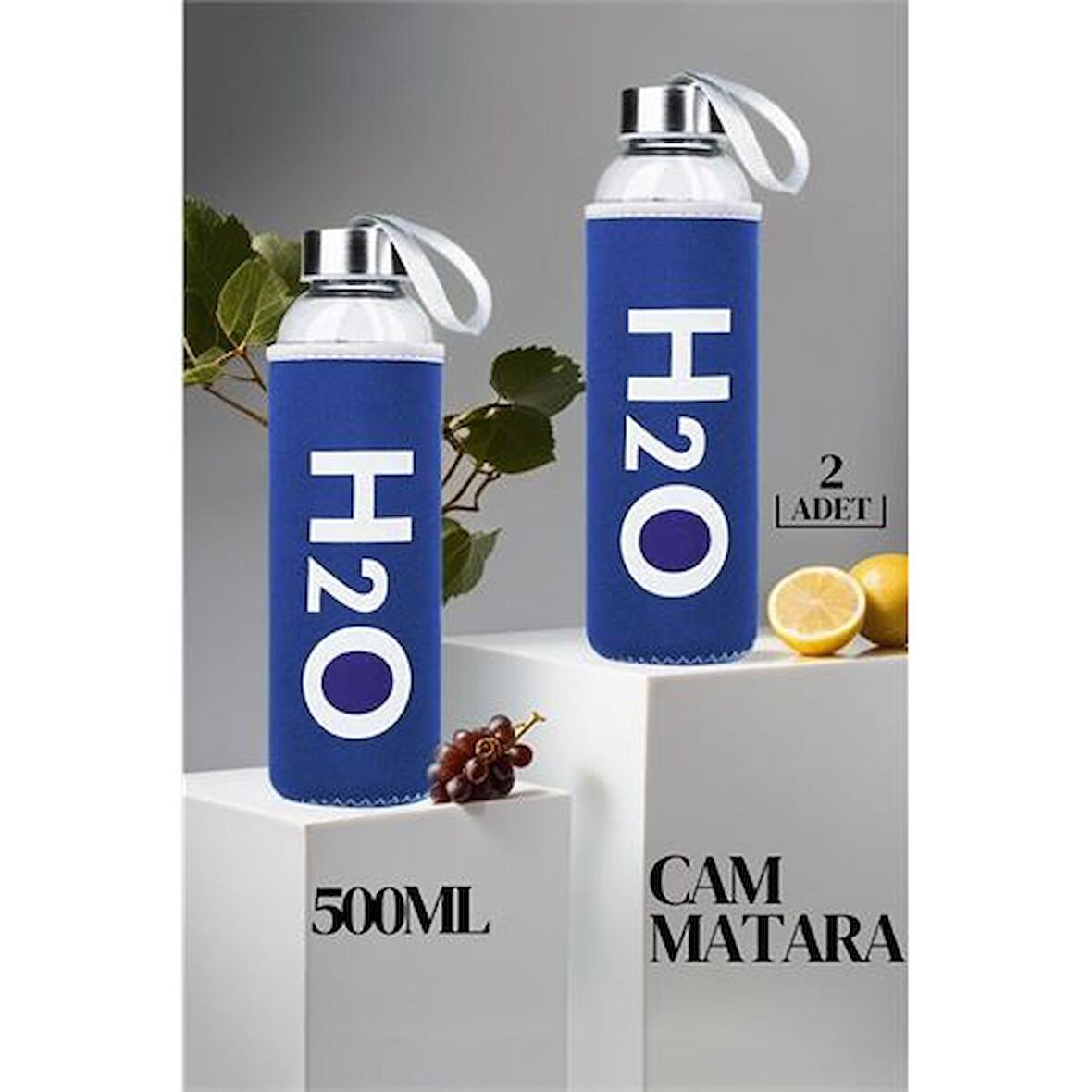 TransForMacion Cam Matara 2 li SET Mavi 750 ML Missana Design 719162