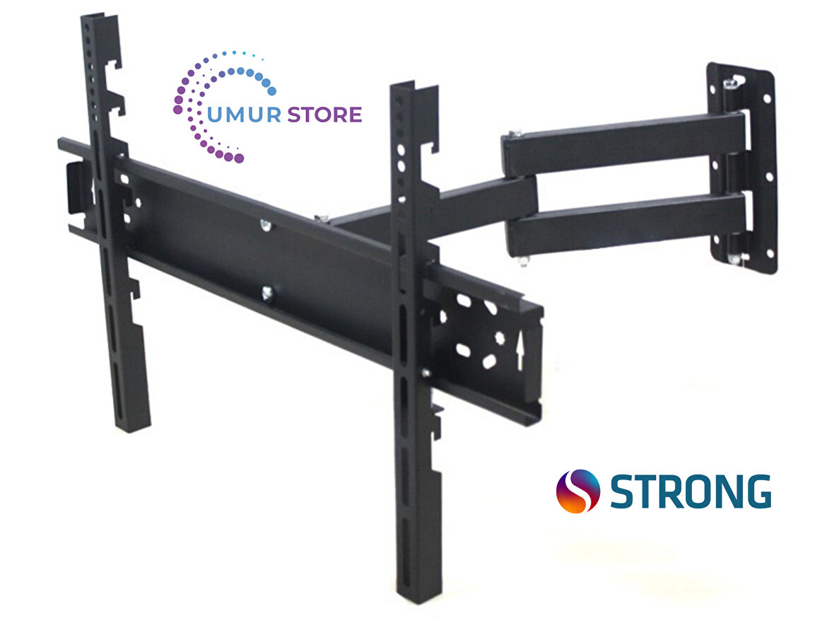 Strong ML43EW4000 43” Full HD Whale OS Smart 42”- 49” inç Lcd Led Ekran Tv Kelebek Hareketli Askı Aparatı