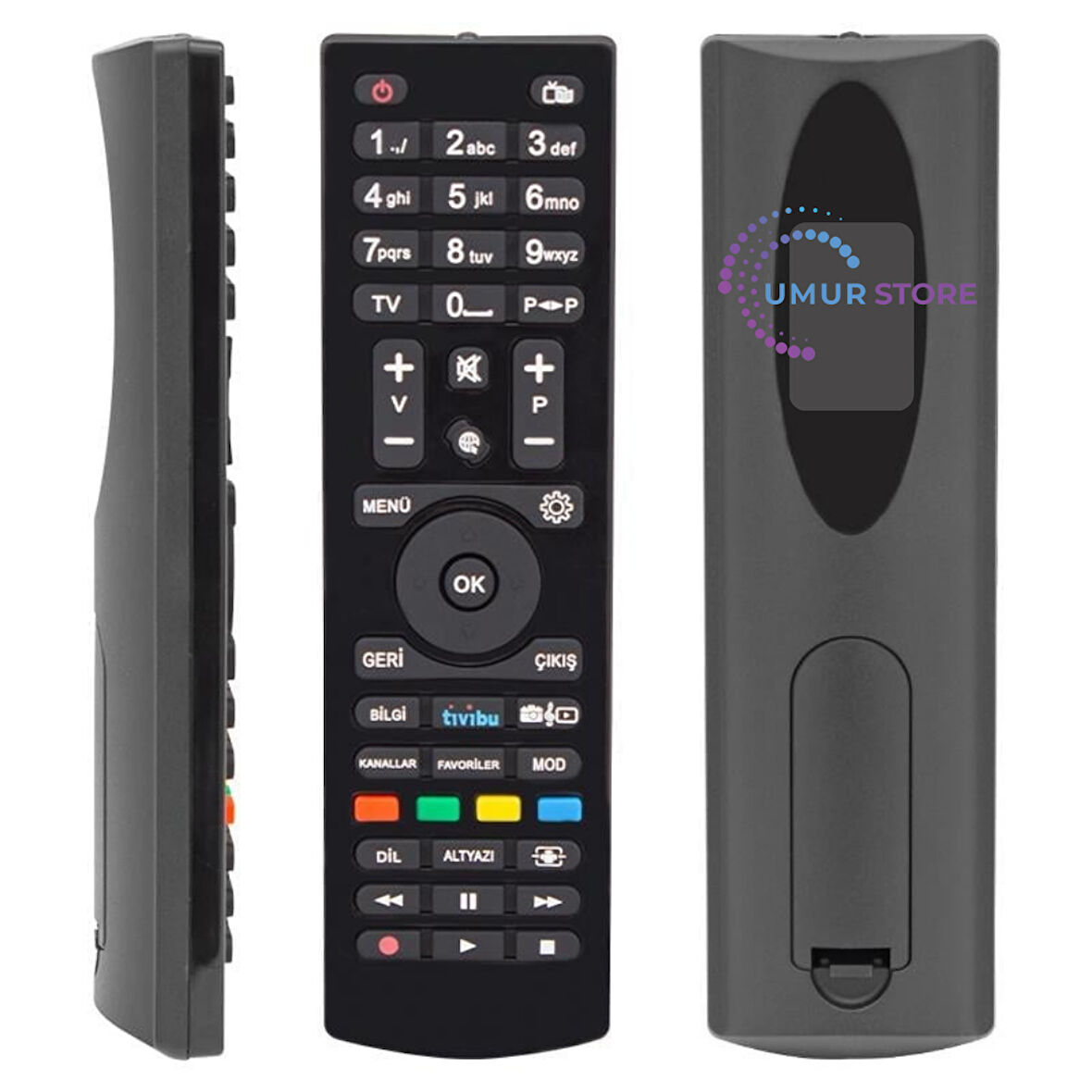 TİVİBU TV Uydu Alıcı Kumandası