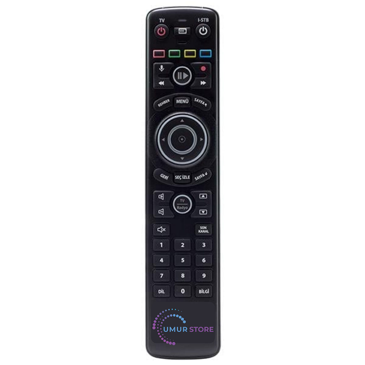 Uyumlu Turksat i-Kutu Kablo TV Uydu Kumandası