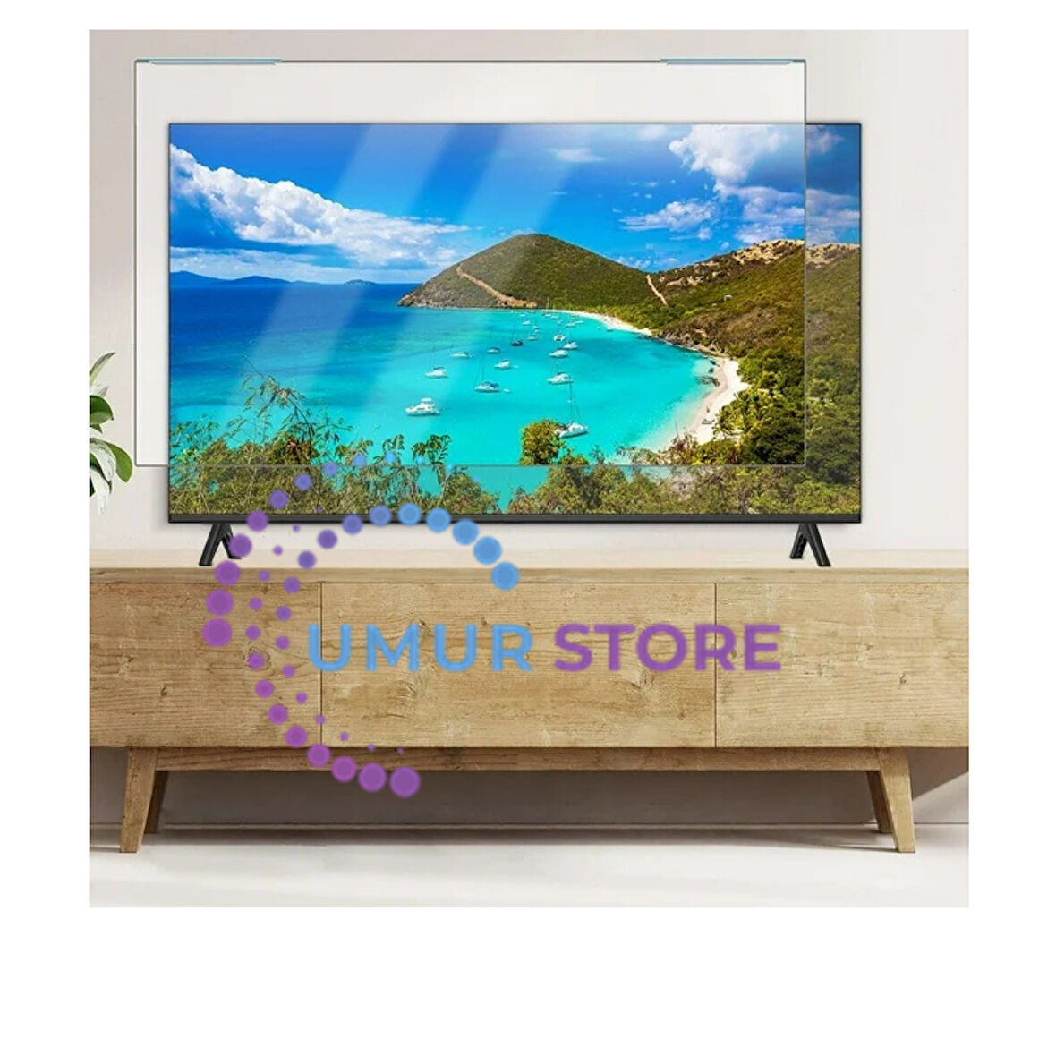 Sunny Uyumlu 50" inç 126 cm Tv Ekran Koruyucu