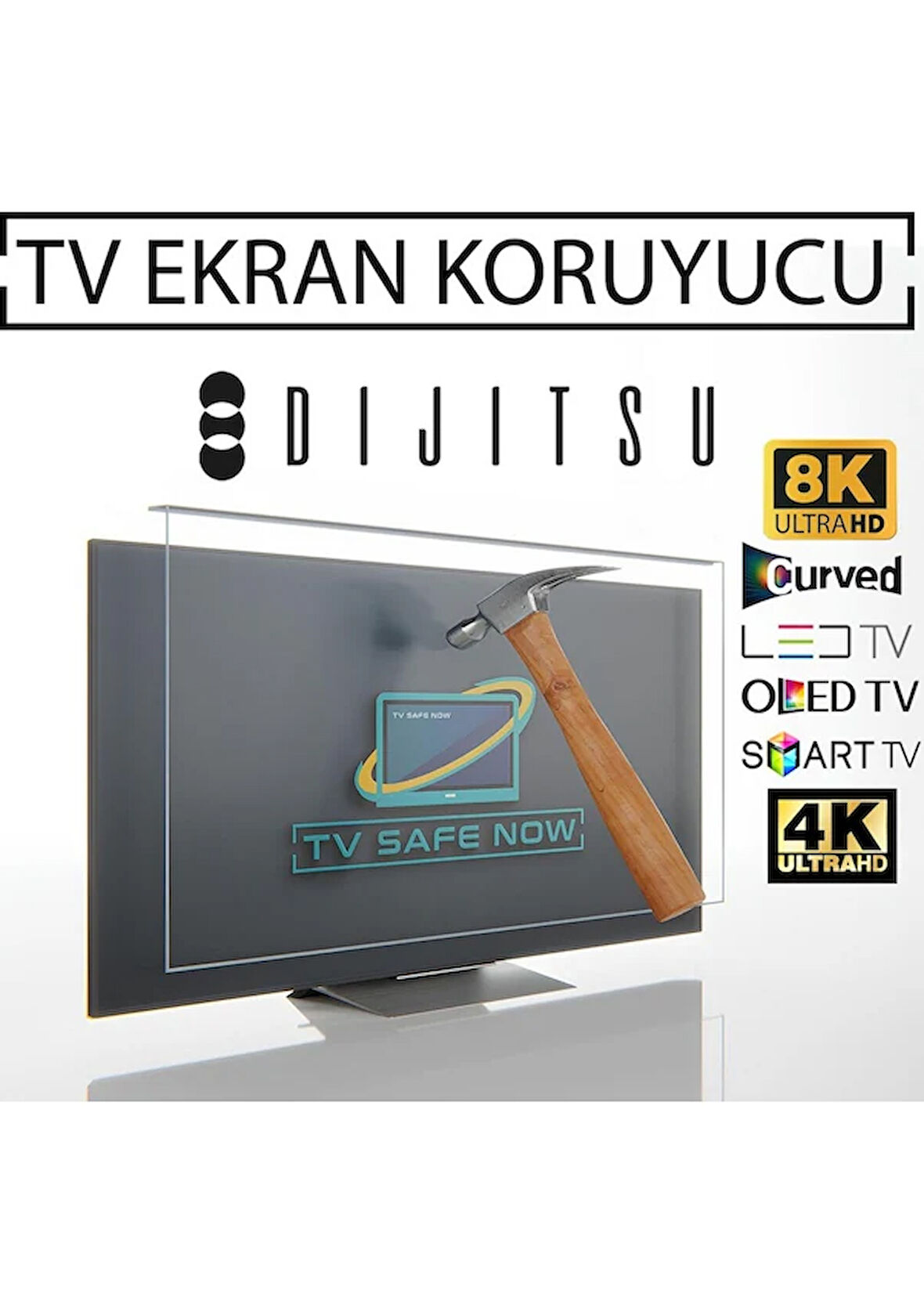 Dijitsu Uyumlu 32ds9800 32'' İnç 81 Ekran DİJİTSU TV Ekran Koruyucu