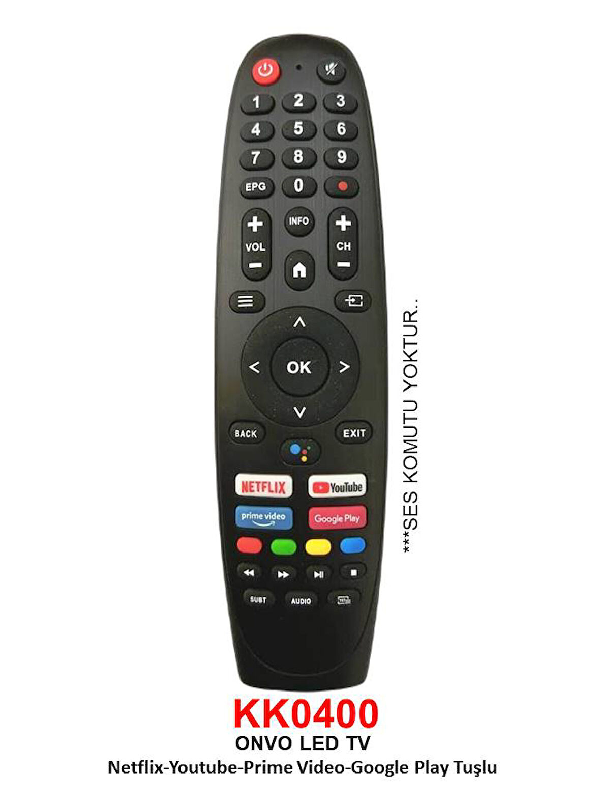 ONVO  LCD NETFLIX-GOOGLE PLAY-PRIME-YOUTUBE