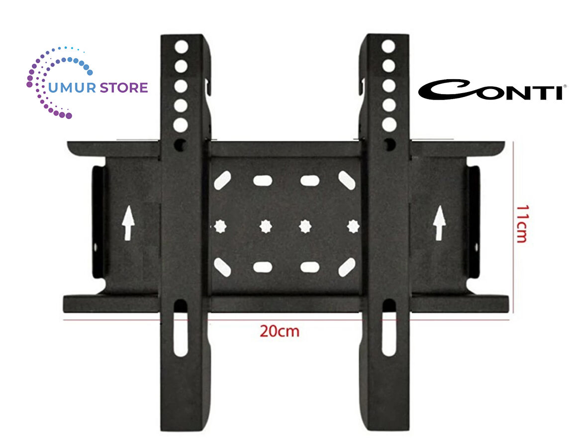 Conti Ct24le100h 24" Hd Ready 19”- 27” inç (55-70cm) Lcd Led TV Sabit Askı Aparatı
