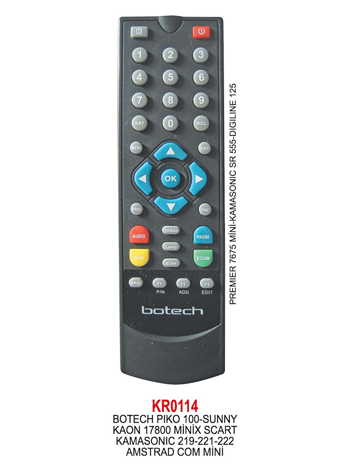 Uyumlu DIGILINE 125 UYDU KUMANDA