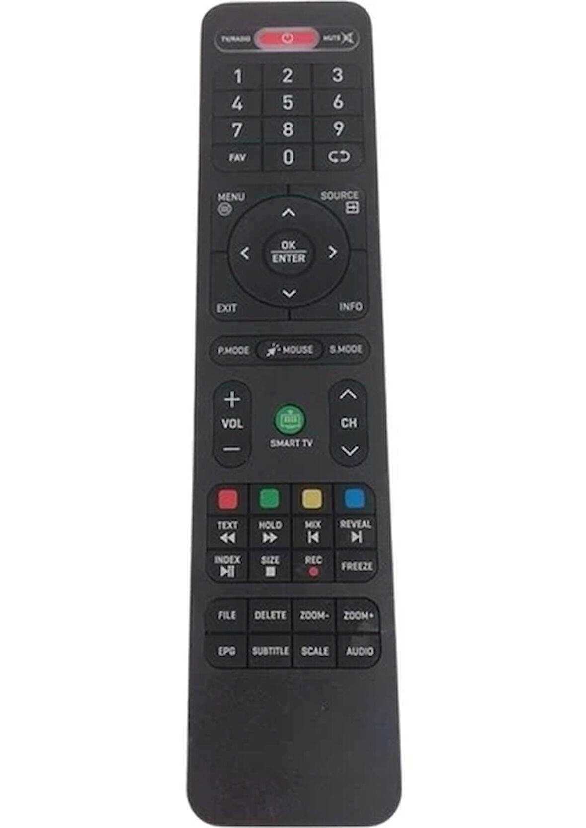 Herz HRL9310 LCD Kumanda Onvo Yeşil Tuşlu