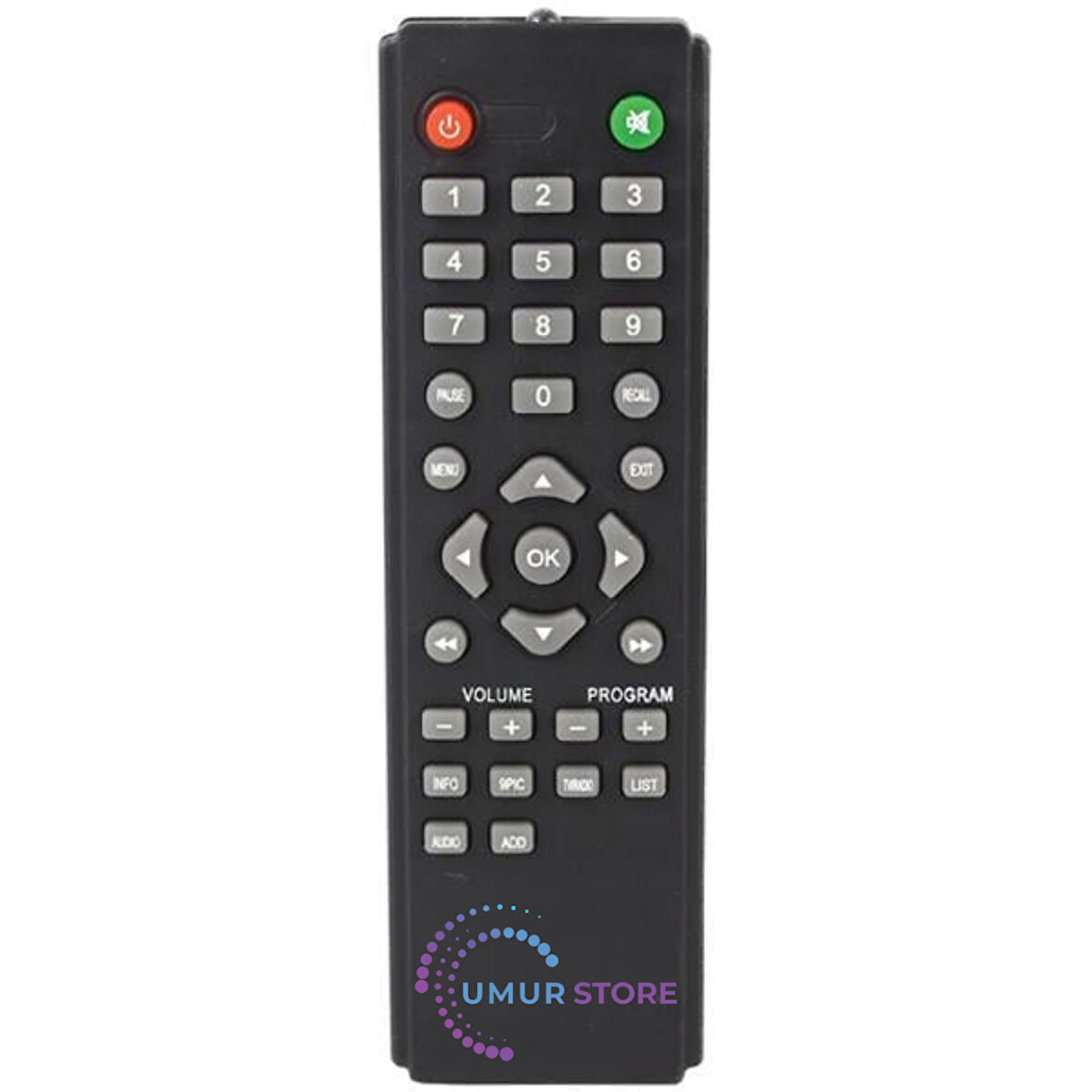 X-Max XM-8400 Uydu Alıcı Kumandası