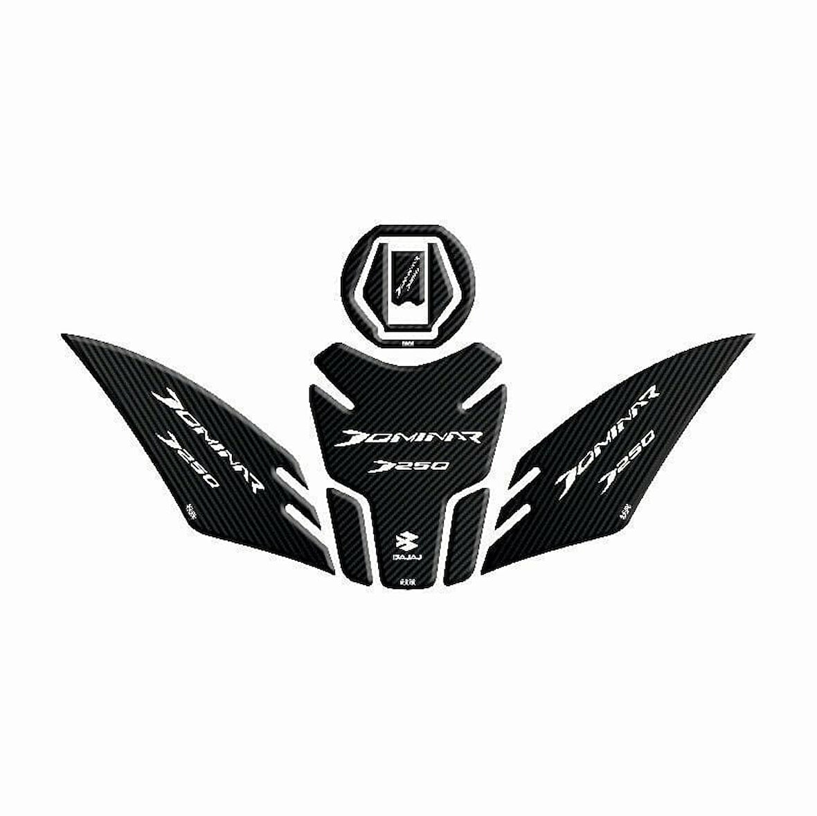 Gogo Bajaj Dominar 250 (2020-2024) Tank Pad Set 005