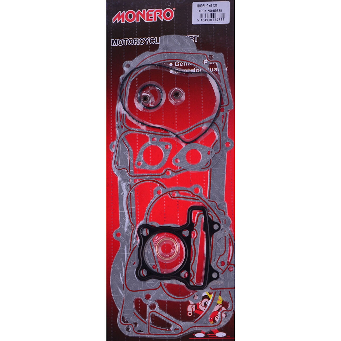 Conta Takımı (Subap Keçesi Dahil) Silikonlu Scooter 150cc
