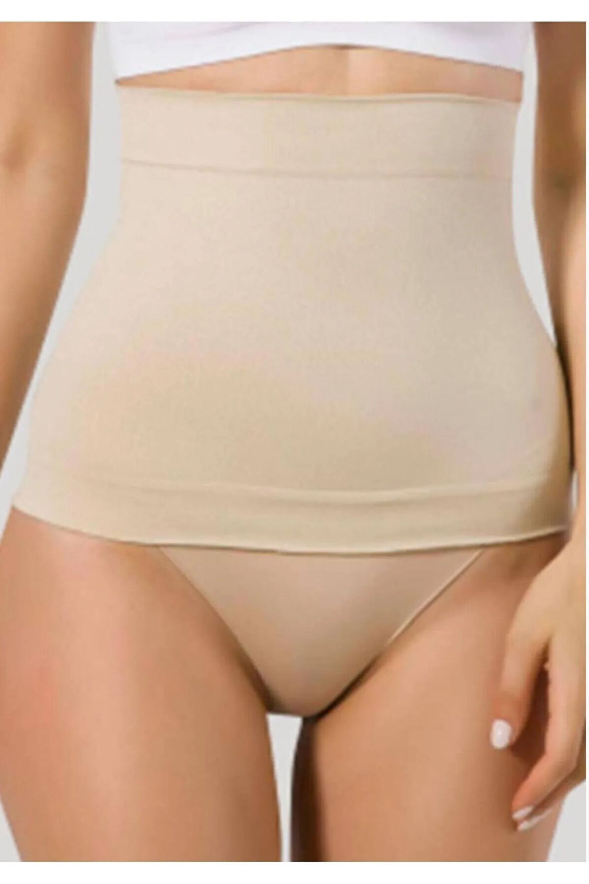 Kadın Bej Seamless Bel Korse Yeni Sezon (1 Adet Ekonomik)