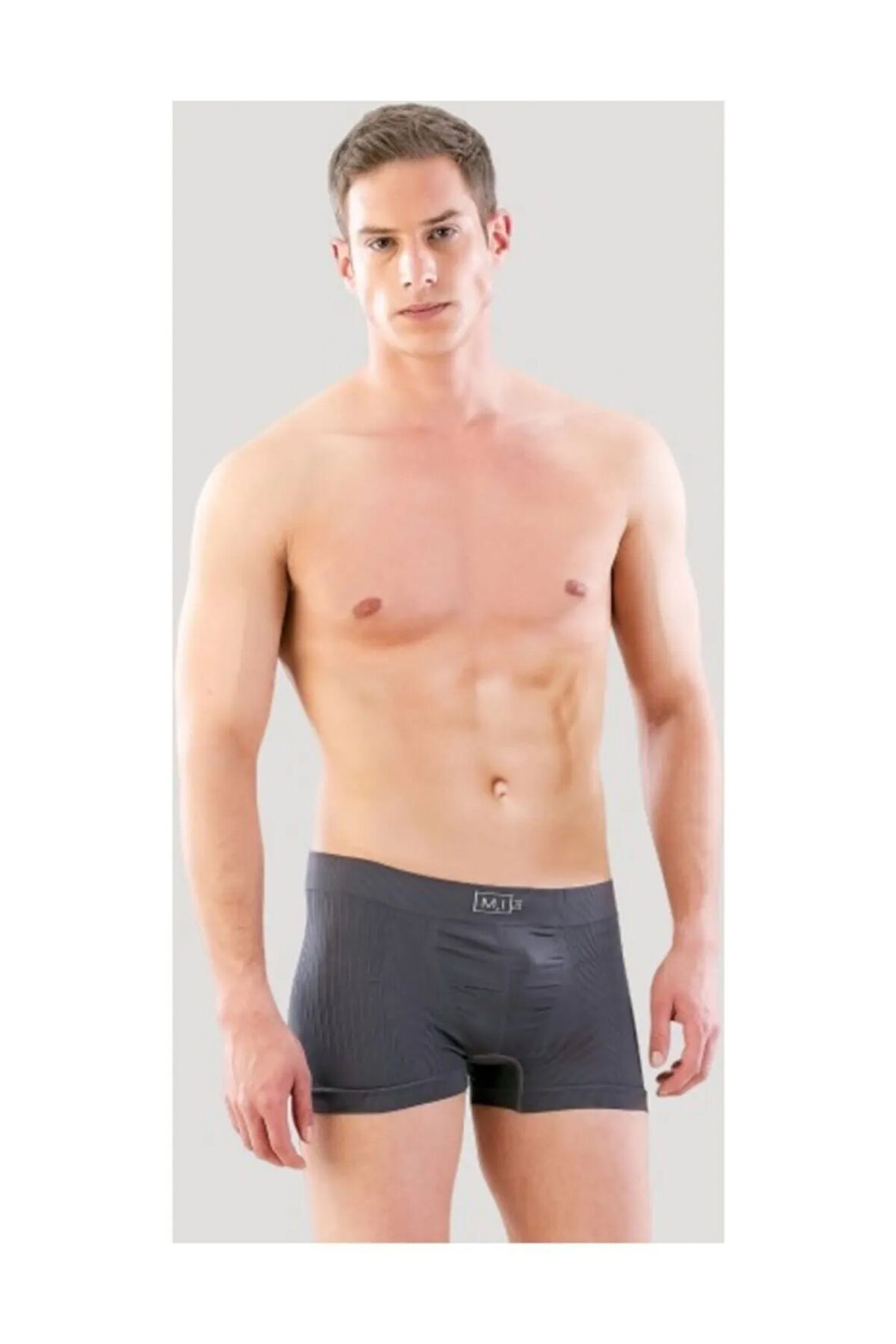 Dikişsiz Erkek Boxer Füme 2102